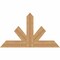 Ekena Millwork Saratoga Timber Gable Bracket, Western Red Cedar, 48"W x 28"H x 1 1/2"D x 5 1/2"F, 14/12 Pitch GBW048X28X0206SAR00SWR - alternate 1